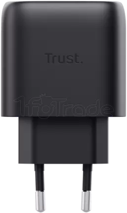 Photo de Chargeur secteur Trust Maxo 1x port USB-C - 45W- Cable 2m inclus (Noir)