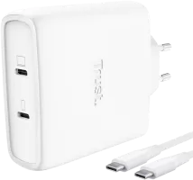 Photo de Chargeur secteur Trust Maxo 2x port USB-C - 100W (Blanc)