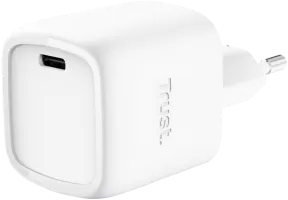 Photo de Chargeur secteur Trust Maxo  USB-C 30W (BLANC)