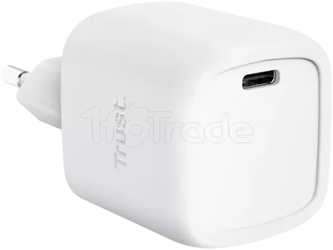 Photo de Chargeur secteur Trust Maxo USB-C 30W (BLANC)