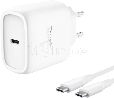 Photo de Chargeur secteur Trust Maxo USB-C - 45W- Cable 2m inclus (Blanc)
