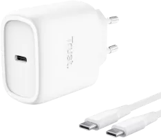 Photo de Chargeur secteur Trust Maxo USB-C - 45W- Cable 2m inclus (Blanc)