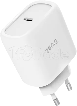 Photo de Chargeur secteur Trust Maxo USB-C - 45W- Cable 2m inclus (Blanc)