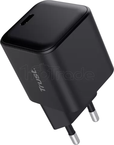 Photo de Chargeur secteur Trust Maxo USB-C 65W avec cable (Noir)