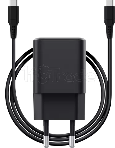 Photo de Chargeur secteur Trust Maxo USB-C 65W avec cable (Noir)