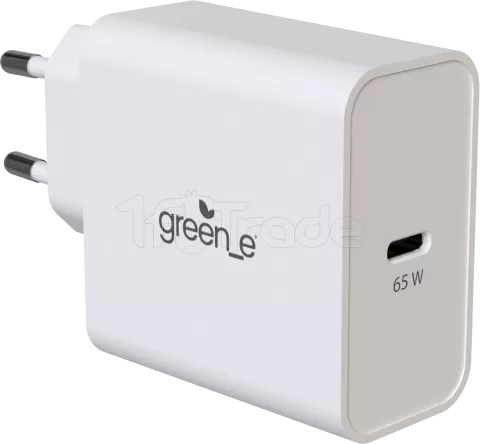 Photo de Chargeur secteur Universel Green-e USB-C - 65W (Blanc)