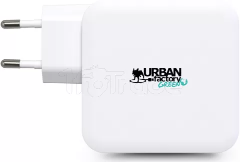 Photo de Chargeur secteur Universel Urban Factory USB-C - 100W (Blanc)