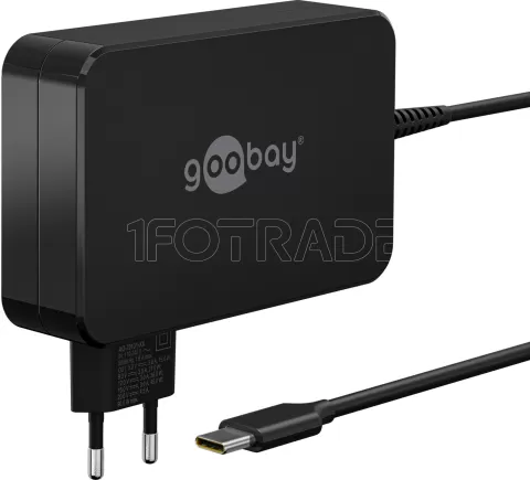 Photo de Chargeur secteur USB-C Goobay 90W (Noir)