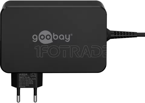 Photo de Chargeur secteur USB-C Goobay 90W (Noir)
