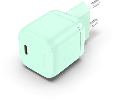 Photo de Chargeur secteur USB-C Vention 30W (Vert)