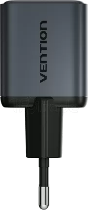 Photo de Chargeur secteur Vention USB-C 20W (Noir)