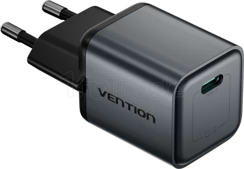Photo de Chargeur secteur Vention USB-C 20W (Noir)