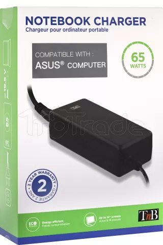 Photo de Chargeur T'nB pour ordinateur Asus 65W