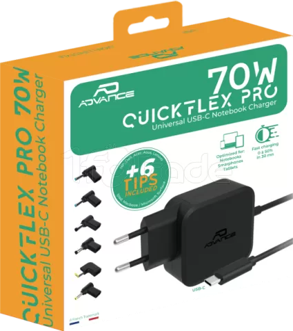 Photo de Chargeur universel Advance QuickFlex Pro 70W - USB-C