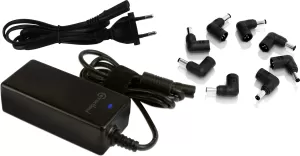 Photo de Chargeur universel Connectland pour ordinateur portable 90W - 9 embouts + port USB 1A