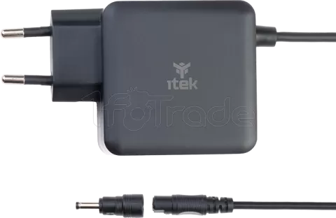 Photo de Chargeur universel Itek Slim pour ordinateur portable 65W (12 embouts)