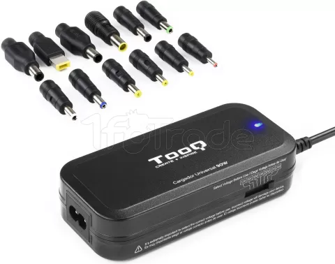 Photo de Chargeur universel manuel TooQ 90W - 12 embouts