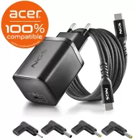 Photo de Chargeur universel NGS Bud USB-C pour ordinateur portable Acer 65W - 3 embouts