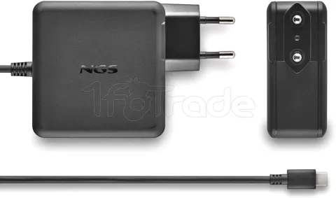 Photo de Chargeur universel NGS pour ordinateur portable 100W (USB Type C)