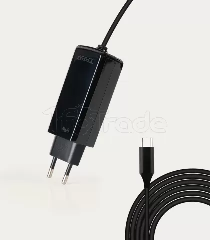 Photo de Chargeur universel TooQ 65W - USB-C (Noir)