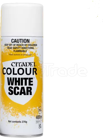 Photo de Citadel Bombe sous-couche - Aérosol White Scar (400mL)