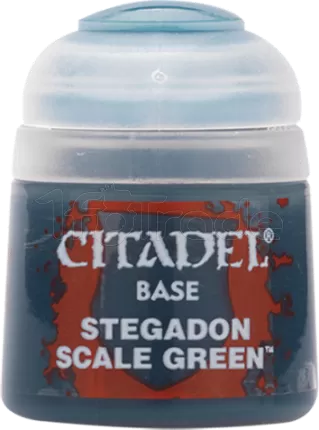 Photo de Citadel Pot de Peinture - Base Stegadon Scale Green (12ml)