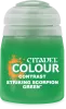 Photo de Peintures Citadel GW Games Workshop Striking Scorpion Green