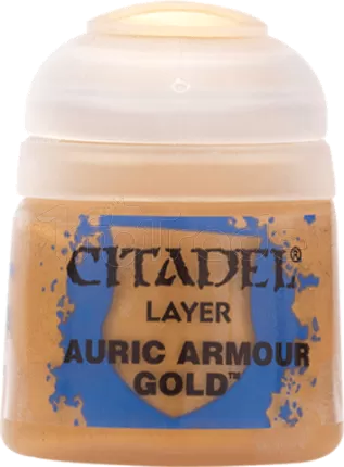 Photo de Citadel Pot de Peinture - Layer Auric Armour Gold (12ml)