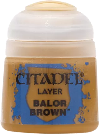 Photo de Citadel Pot de Peinture - Layer Balor Brown (12ml)