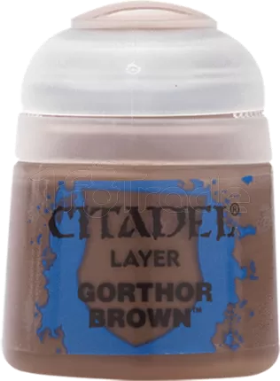 Photo de Citadel Pot de Peinture - Layer Gorthor Brown (12ml)