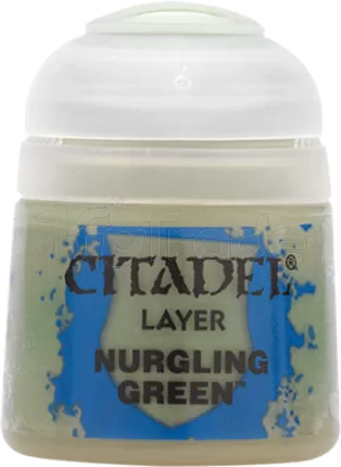 Photo de Citadel Pot de Peinture - Layer Nurgling Green (12ml)