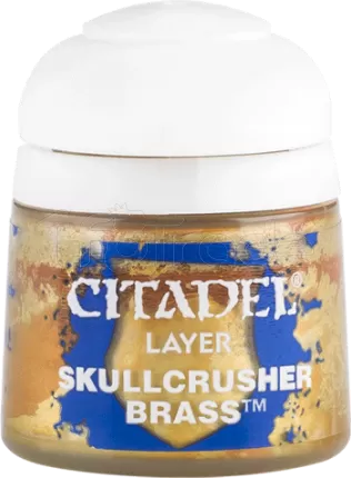 Photo de Citadel Pot de Peinture - Layer Skullcrusher Brass (12ml)