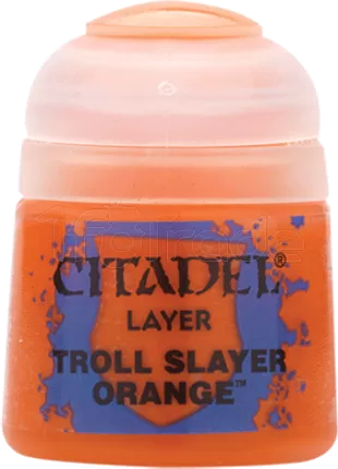 Photo de Citadel Pot de Peinture - Layer Troll Slayer Orange (12ml)