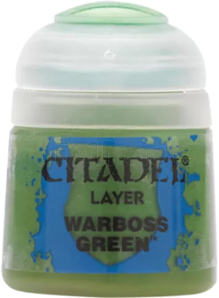 Photo de Citadel Pot de Peinture - Layer Warboss Green (12ml)
