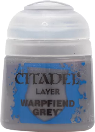 Photo de Citadel Pot de Peinture - Layer Warpfiend Grey (12ml)