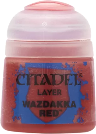 Photo de Citadel Pot de Peinture - Layer Wazdakka Red (12ml)