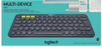 Photo de Clavier Bluetooth Logitech K380 (Noir)