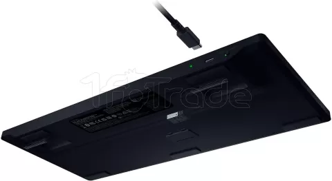 Photo de Clavier filaire Gamer mécanique (Razer Orange) Razer BlackWidow V4 Low-profile Tenkeyless HyperSpeed RGB (Noir)