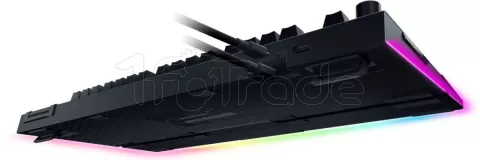 Photo de Clavier filaire Gamer mécanique (Razer Yellow) Razer BlackWidow V4 Pro RGB (Noir)