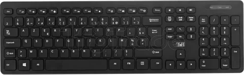 Photo de Clavier filaire T'nB avec hub (Noir)