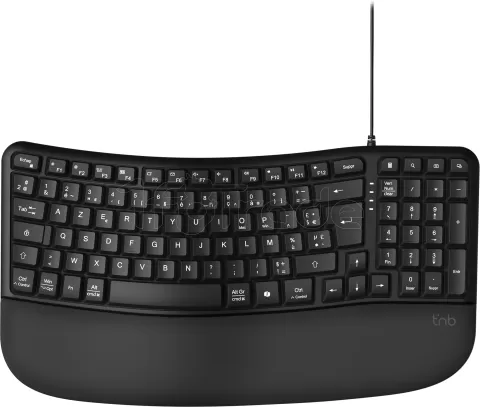 Photo de Clavier filaire T'nB Ergo (Noir)