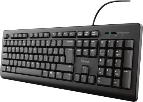 Photo de Clavier filaire Trust TK-150 (Noir)