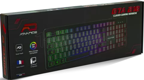 Photo de Clavier Gamer Advance GTA 210 RGB (Noir)