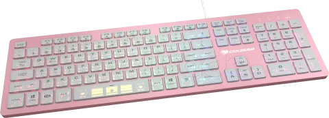 Photo de Clavier Gamer Cougar Vantar AX RGB (Rose)