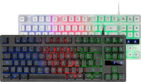 Photo de Clavier Gamer Mars Gaming MK02 TKL RGB (Noir)