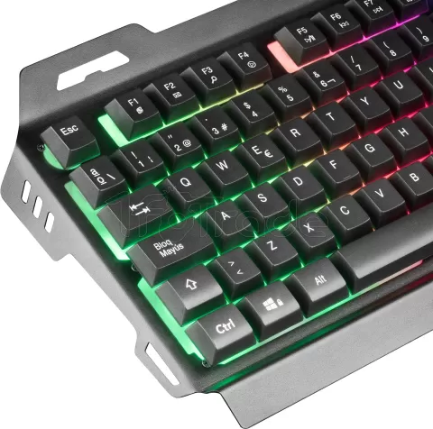 Photo de Clavier Gamer Mars Gaming MK120 RGB (Noir)