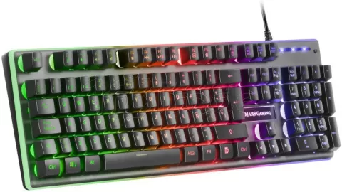 Photo de Clavier Gamer Mars Gaming MK220 RGB (Noir)