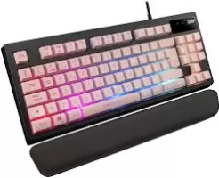 MARS GAMING Clavier Gamer MK023 RGB (Rose)