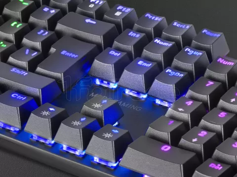 Photo de Clavier Gamer mécanique (Blue Switch) Mars Gaming MK422 RGB (Noir)