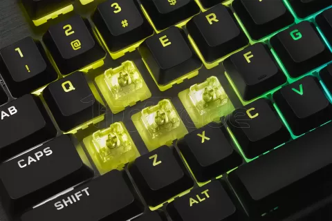 Photo de Clavier Gamer mécanique (Cherry MV) Corsair K60 Pro RGB (Noir)